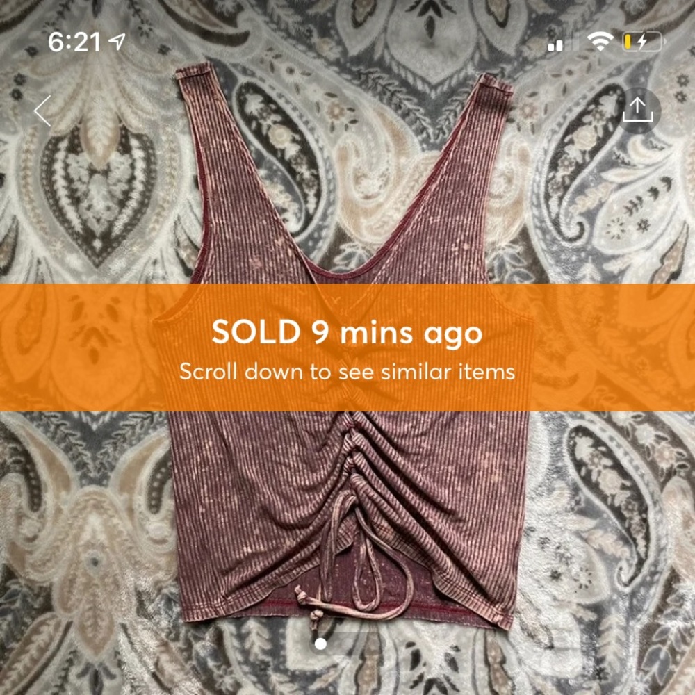 American Eagle Soft & Sexy Ribbed Tank